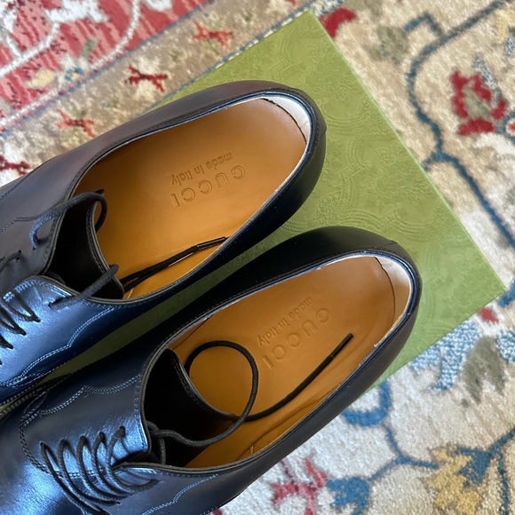 GUCCI ZOLA MENS DRESS SHOES SIZE 9.5 - Picture 4 of 10